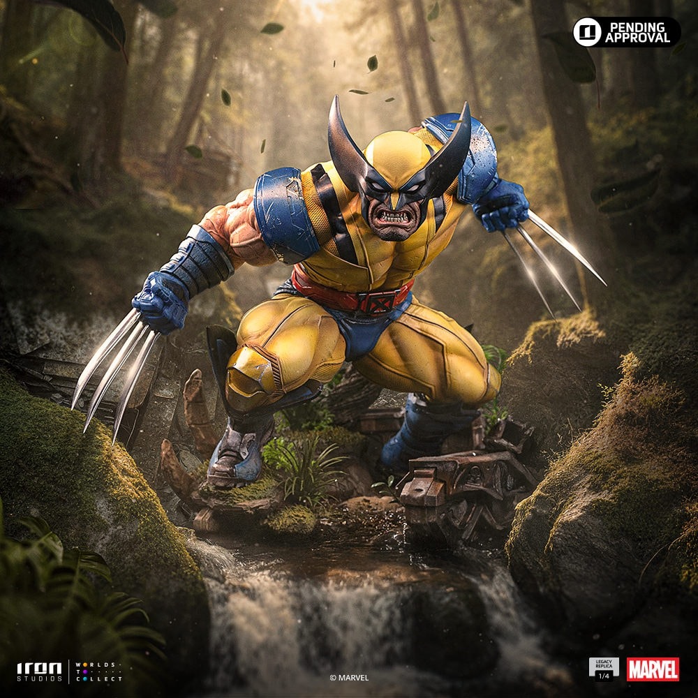 Pre-Order Iron Studios Marvel Wolverine Quarter (1/4) Scale Statue
